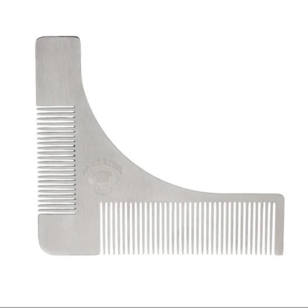 Schick Stainless Steel Beard Shaping Tool and Comb.